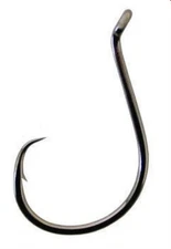 Gamakatsu 221412-2/0 Black Octopus In Line Point Circle Hooks 6CT