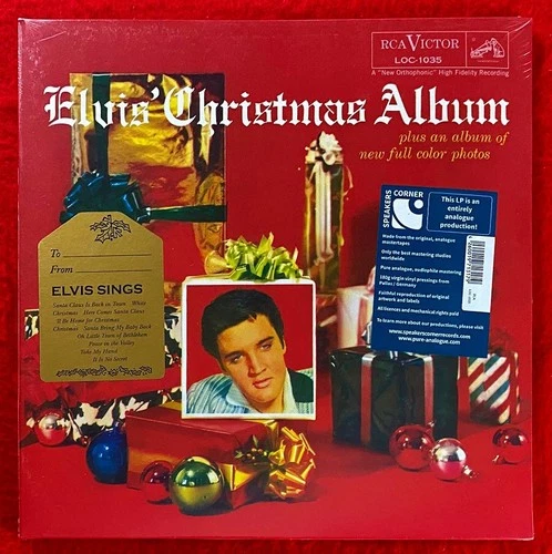 Elvis Presley - Elvis’ Christmas Album – SEALED - Audiophile Vinyl LP