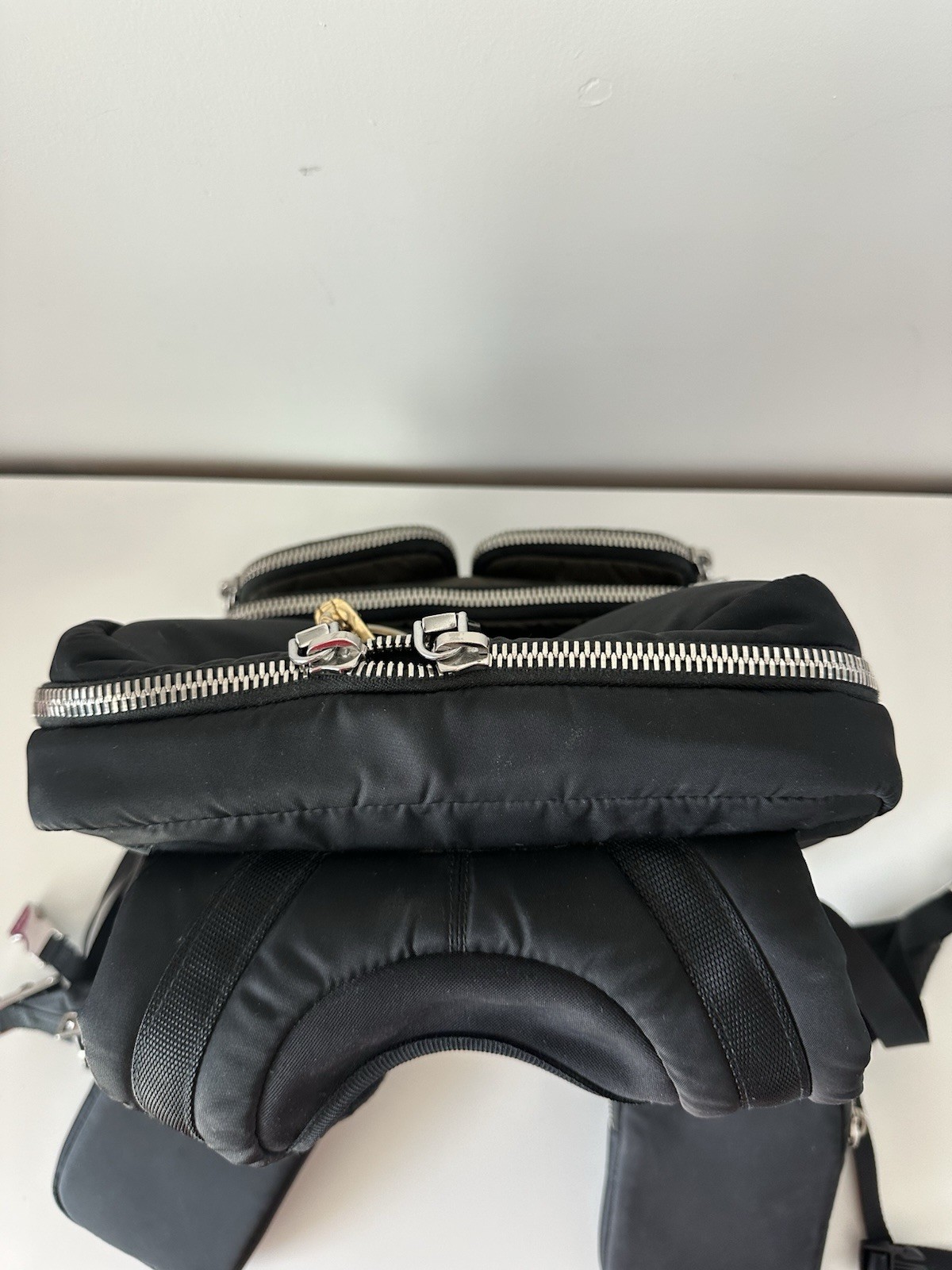 Prada Nylon Front Pocket Backpack Medium - image 13