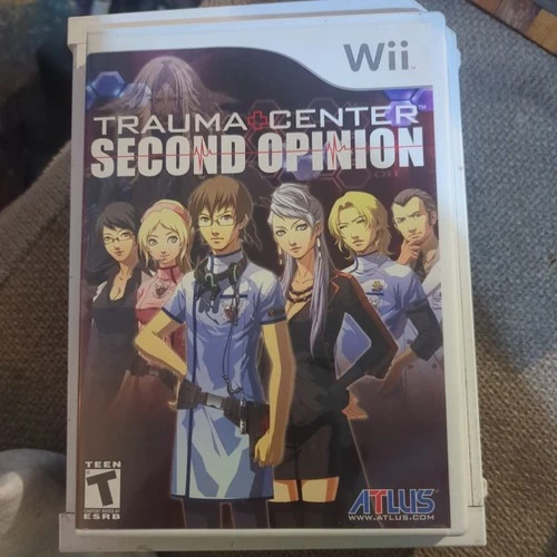 Trauma Center: Second Opinion (Nintendo Wii, 2006) Complete CIB w/ Manual