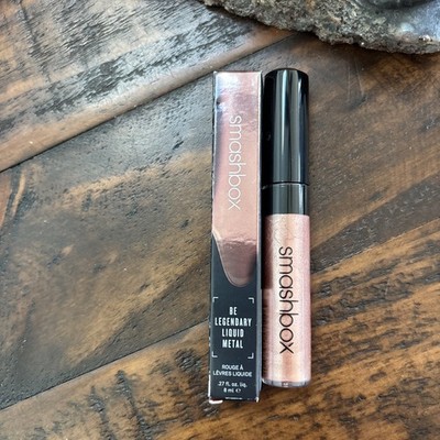 Smashbox Be Legendary PETAL METAL Liquid Metal Lipstick Full Size NIB RARE