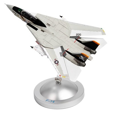 1/100 F14A Jet F-14A Tomcat Fighter Attack Alloy Aircraft Model Static Display