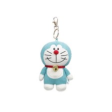 THE DORAEMON STORE Original Doraemon Corduroy Plush doll Keychain Japan NEW