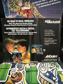 Nintendo NES Double Dragon Trilogy Complete With Manuals Pal A