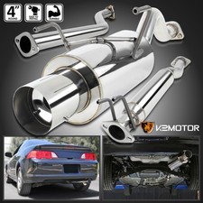 Fits 2002-2006 Acura Rsx Dc5 Base Non-type-s Muffler Catback Exhaust System Kit