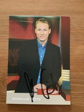 AUTOGRAMM MARKUS GÖTZ TV SPORT MODERATOR