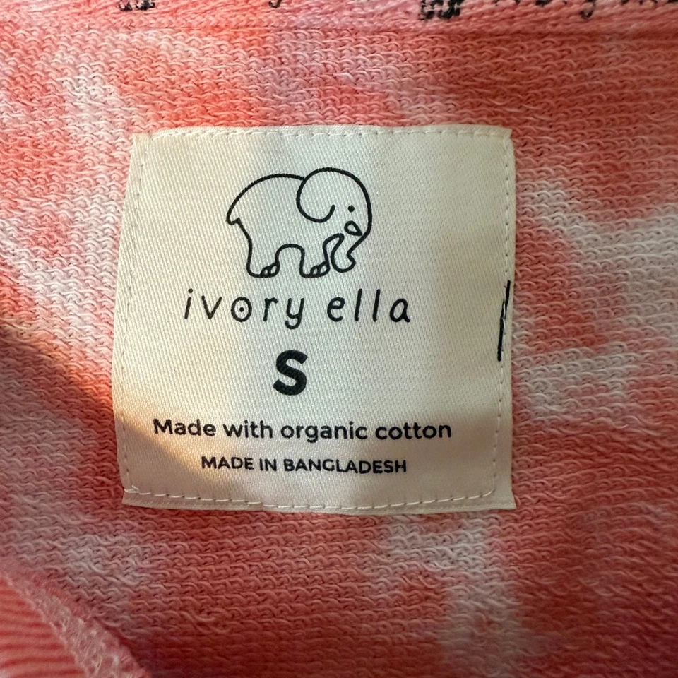 Ivory Ella Tie Dye Crew Neck Pullover Sweatshirt - Image 3 of 4