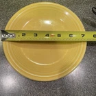 Fiesta Dishware Desert Plate Small Yellow Vintage Single One Plate Made In USA