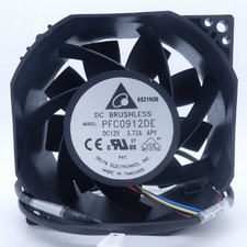 NEW Delta Electronics PFC0912DE 90x90x38mm DC12V 3.72A 4-Wire DC Brushless Fan