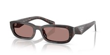 PRADA PR B06S 17N60B Root Tortoise Light Brown Lens 53mm Sunglasses AUTHENTIC