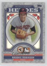 2014 Topps Chrome Update Mega Box World Series Heroes Brooks Robinson HOF v5j