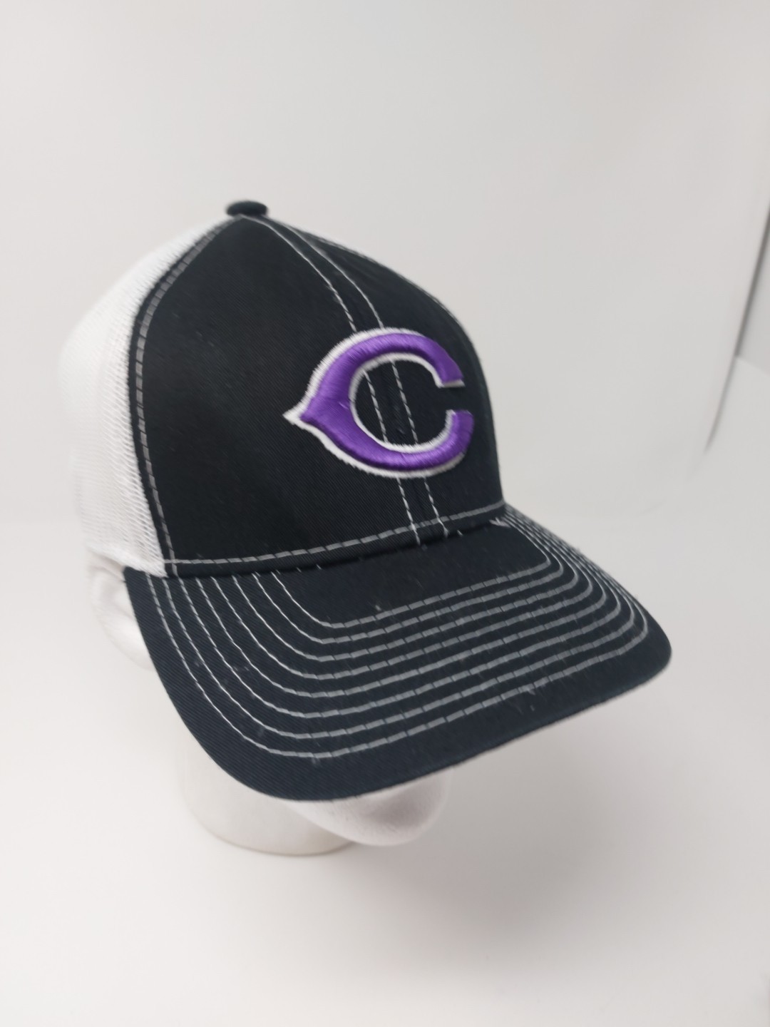 C Logo Snapback Hat Adjustable Mesh Back Outdoor … - image 3