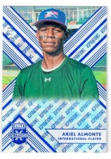 2018 Elite Extra Edition ARIEL ALMONTE Blue Aspirations ROOKIE #177! #65/75!