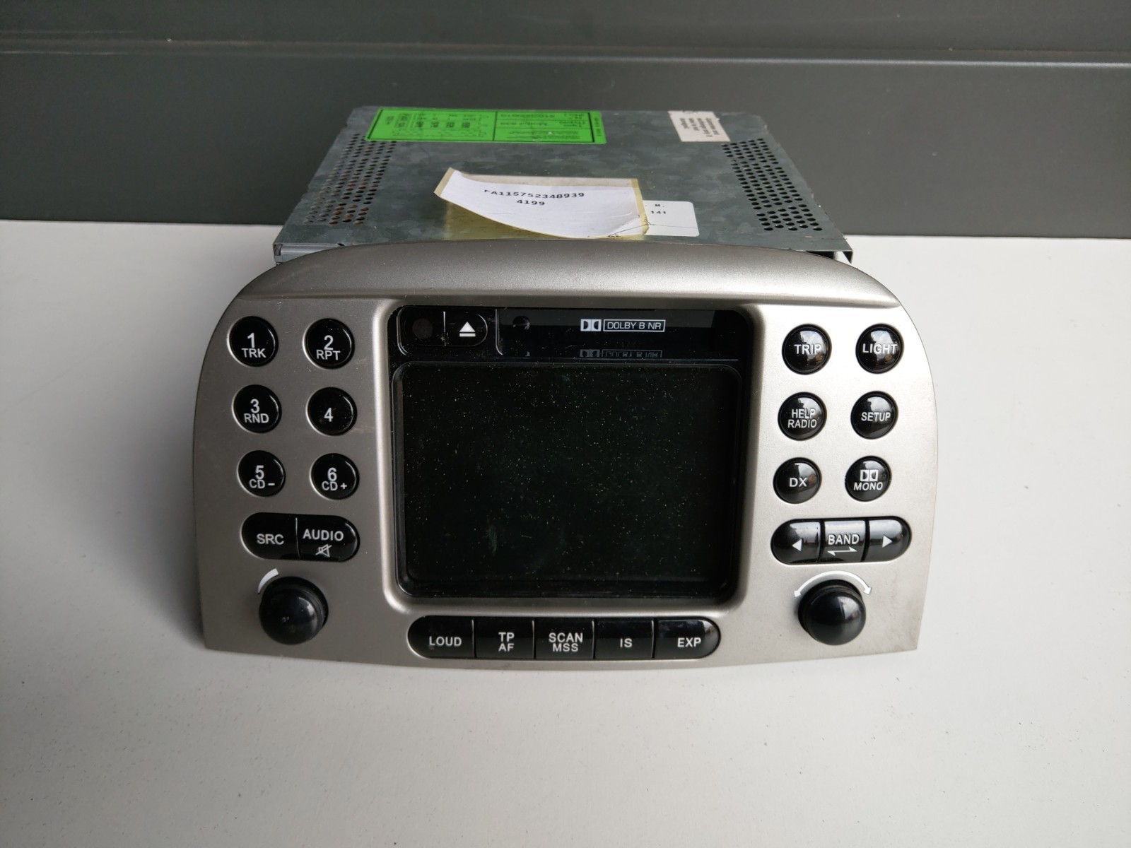 Autoradio cassette Lancia Lybra LX d'origine Magneti Marelli noir
