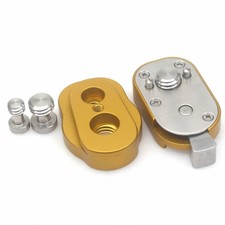Aluminum Quick Release Plate with 1 4-20 Mounting, Mini Size, Multi-Color