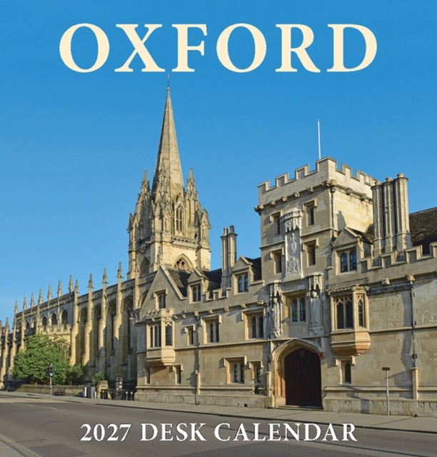 Oxford Desk Calendar 2027, Desk Calendars, Month To View, Travel, Gift - Image 3