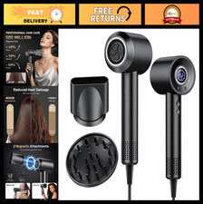 High-Speed Ionic Hair Dryer 180,000 RPM, Low-...