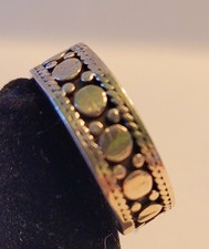 Vintage, Sterling Silver Ring, Wedding Band, Sizes 8, 9, 10.5, 11