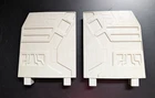 Star Wars Vintage Death Star Bottom Floor Left and Right Panels