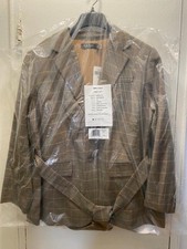 NEW Ralph Lauren Fall 23 Brown Plaid Women's Blazer