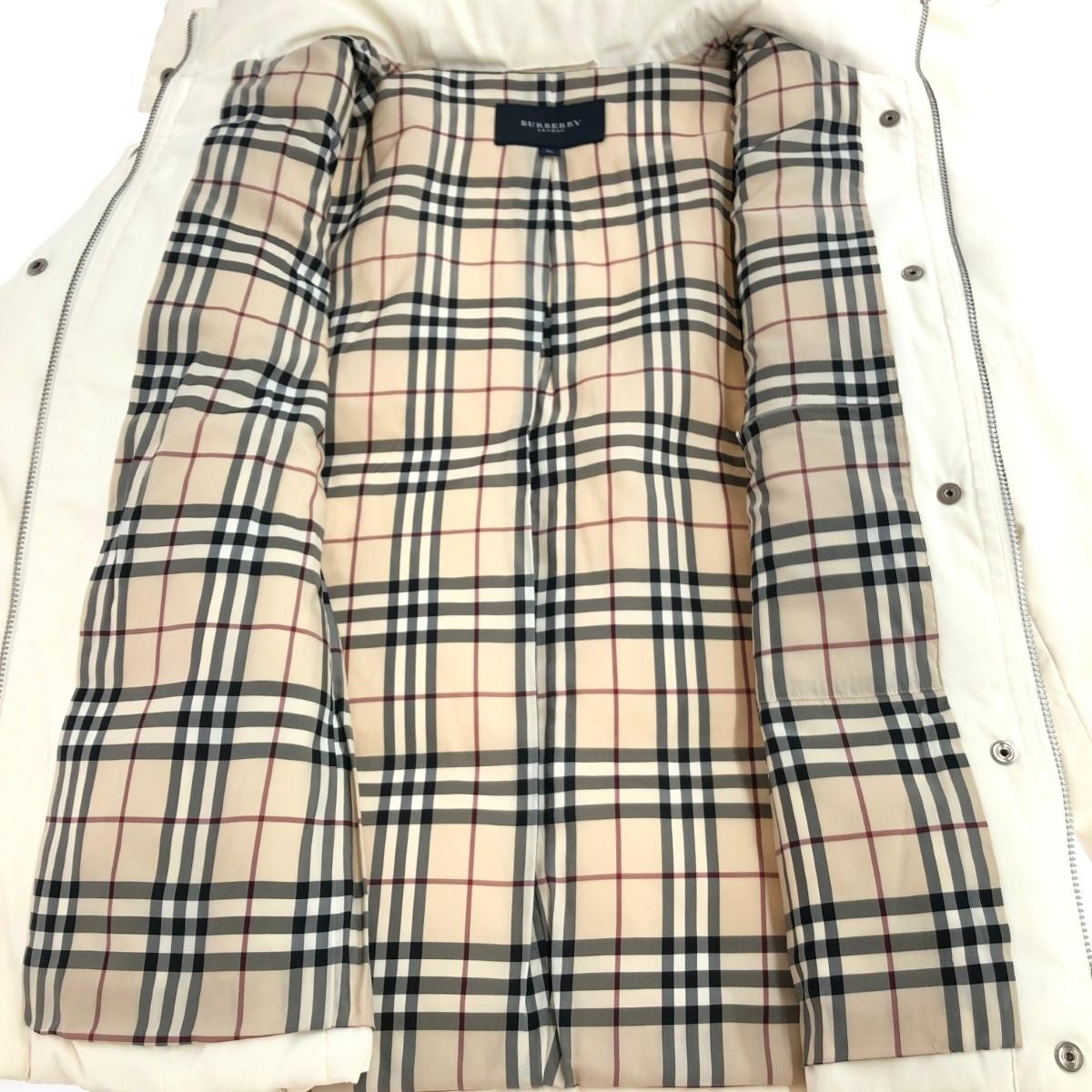 BURBERRY LONDON Burberry London Down Jacket Size: 36 Lining Nova Check White Lad thumbnail 3