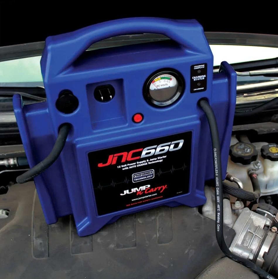 Clore Automotive JNC660 Jump-N-Carry 1700 Peak Amp 12 Volt Jump Starter