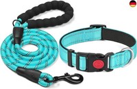 Haapaw Reflektierendes Hundehalsband Gepolstert Mit Weichem Neopren