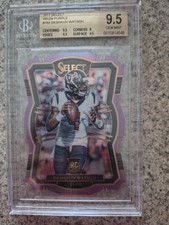 2017 Panini Select - Premier Level Die-Cut Deshaun Watson #164 Purple Prizm /75