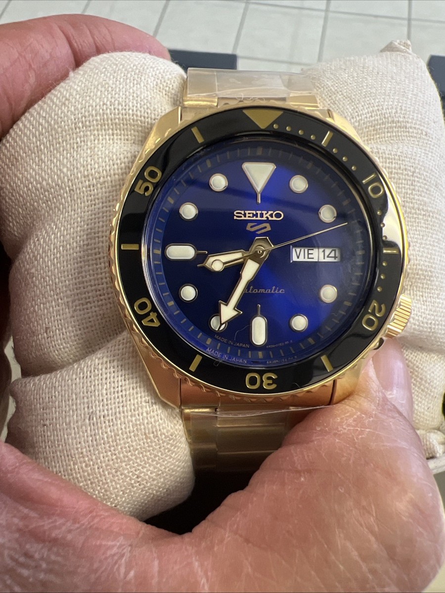 Authentic Seiko🔥5 Sports U.S.Special Creation 42.5 mm Blue Dial