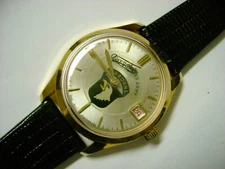 VINTAGE WIND UP US ARMY AIRBORNE 17 JEWELS ,  RUN GREAT