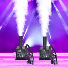 2 Pack LED CO2 Jet Smoke Machine & 6m Hose CO2 Cannon DMX Blaster DJ Disco Stage