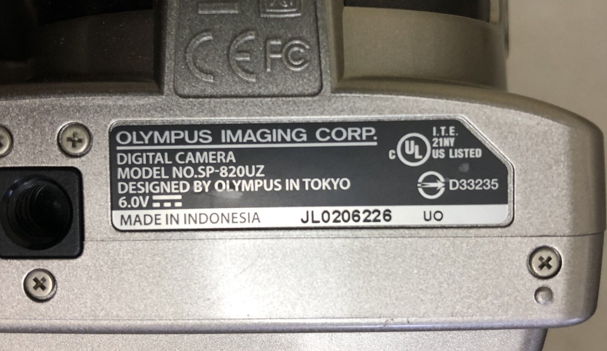 Olympus Stylus Sp-820Uz Camera | eBay