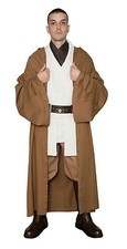 STAR WARS OBI WAN KENOBI Déguisement marron clair Costume Jedi Film ensemble
