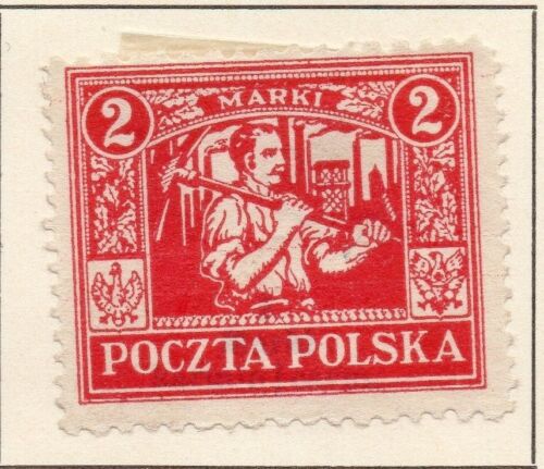 Poland 1922/23 Early Issue Fine Mint Inged 2M. 042832 - Zdjęcie 1 z 1