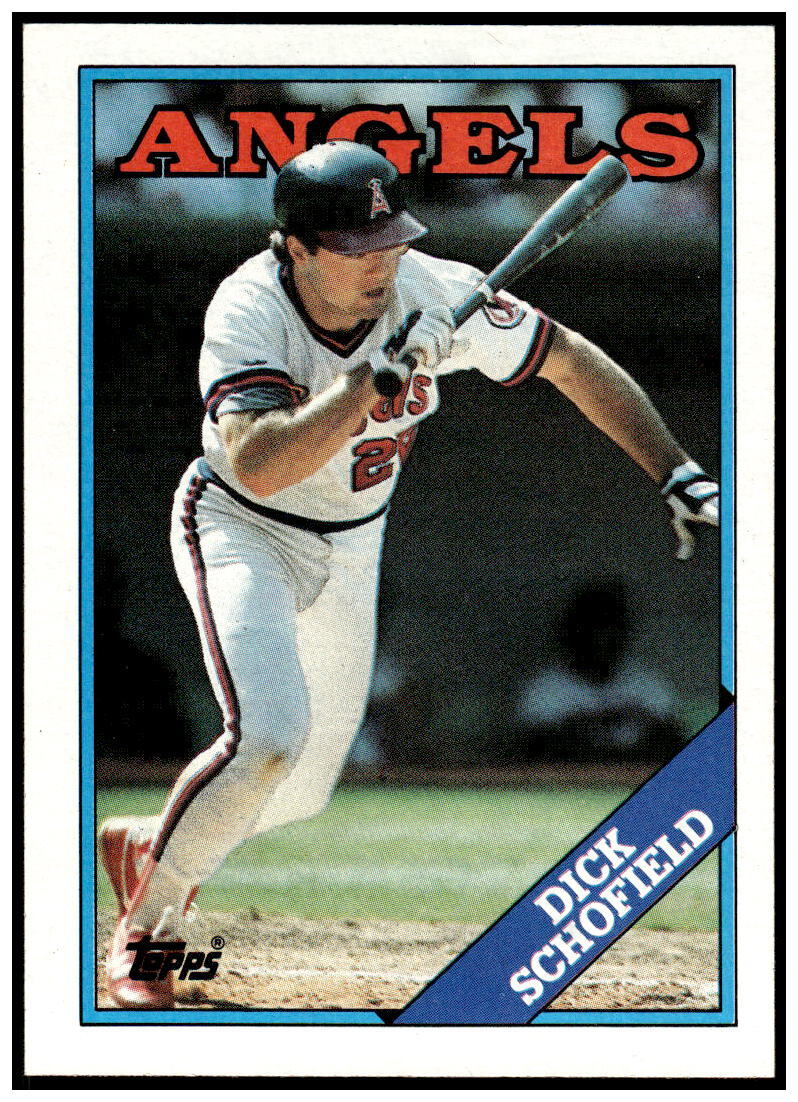 1988 Topps #43 Dick Schofield NM