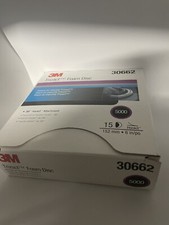 15pcsbox For 3m 30662 Trizact Hookit 6 Inch P5000 Grit Foam Disc Automotive New