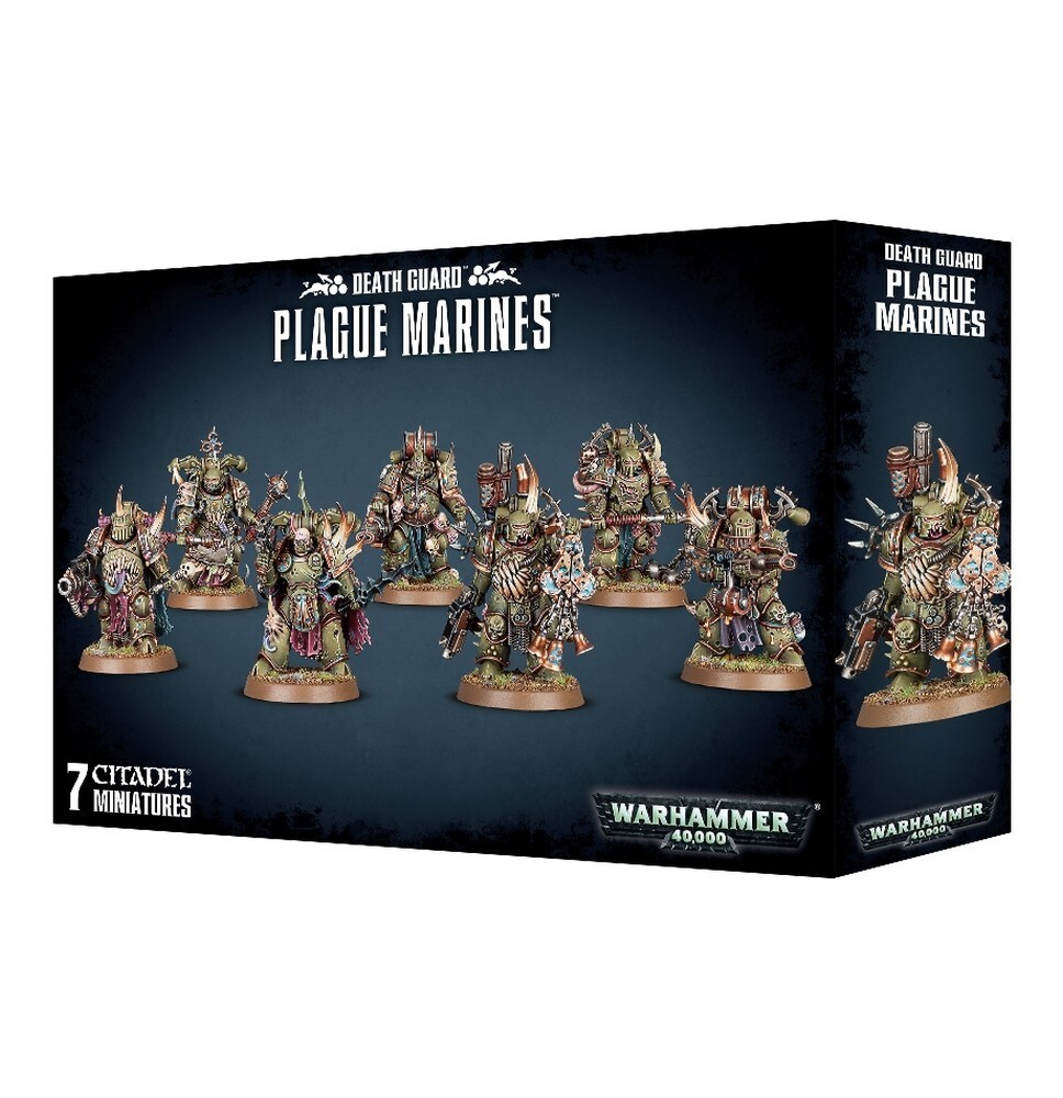 Death Guard Plague Marines Warhammer 40000 Games workshop Brand New Chaos