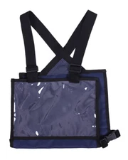 QHP cross country number bib/holder - navy blue QHP