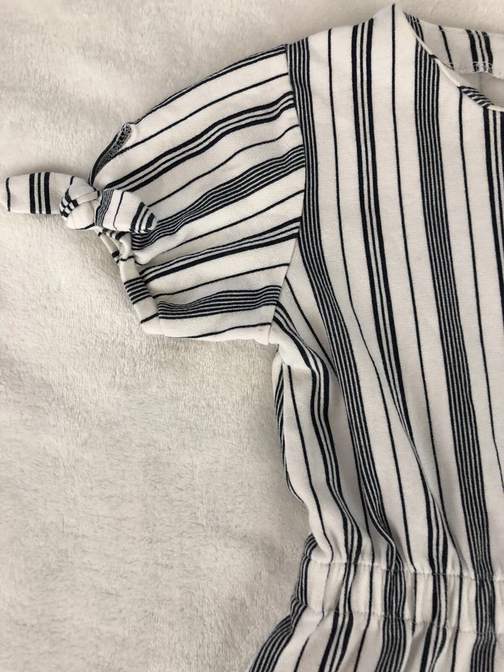 белое и синее полосатое платье zara размер 7 - Изображение 3 из 4