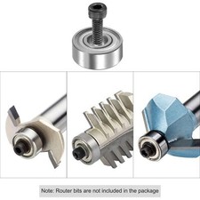 Uxcell Flanschkugellager F683ZZ | 3x7x3 Mm, Doppelt Geschirmt, Chromstahl | 4 Stück