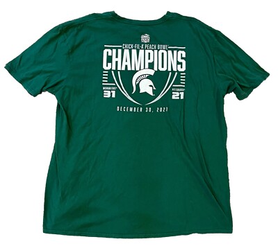 Michigan State Peach Bowl Championship Shirts Michigan State
