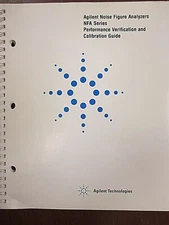 Agilent Technologies NFA Noise Figure Analyzers Calibration Guide N8972-90016