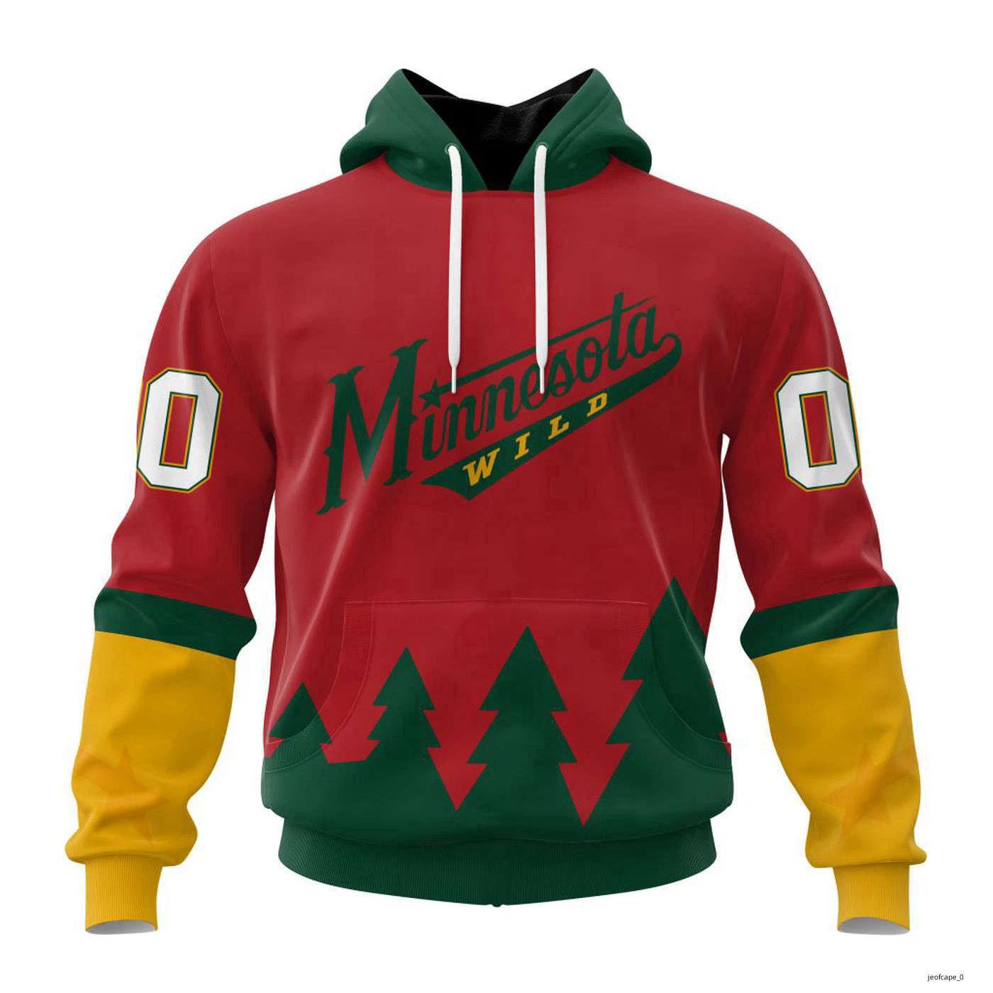 Personalized Minnesota Wild Special Bold 3D Hoodie Pullover Hockey Team