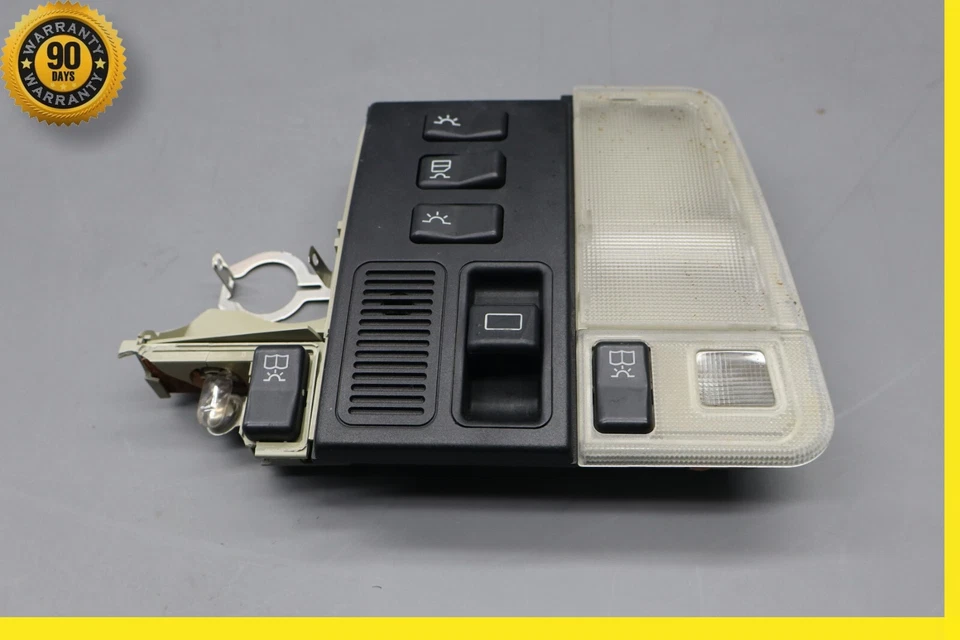 Conjunto de lámpara de luz domo interior OEM 92-99 MERCEDES W140 400SEL S500 Foto 4 de 4
