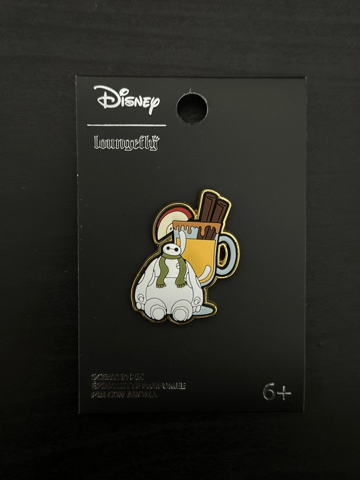 Loungefly Disney Big Hero 6 Baymax Apple Cider Scented Enamel Pin
