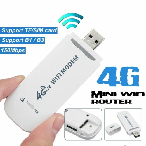 Tage med Overlegenhed perler 150mbps 4G LTE Mobile Hotspot USB Dongle Outdoor Wireless WIFI Internet  Card BE# | eBay