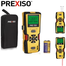 PREXISO 5-in-1 Stud Finder with Laser Level & Distance Measures