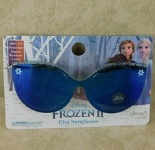 Licensed Frozen 2 Snowflakes Kids Sunglasses UV protection Blue - Elsa - NWT