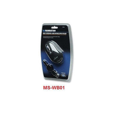 Wireless Bluetooth Laser Mini Mouse, Manhattan 177078 