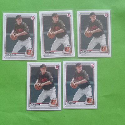 2020 Bowman - Prospects (5) #BP-134 Gunnar Henderson (RC)
